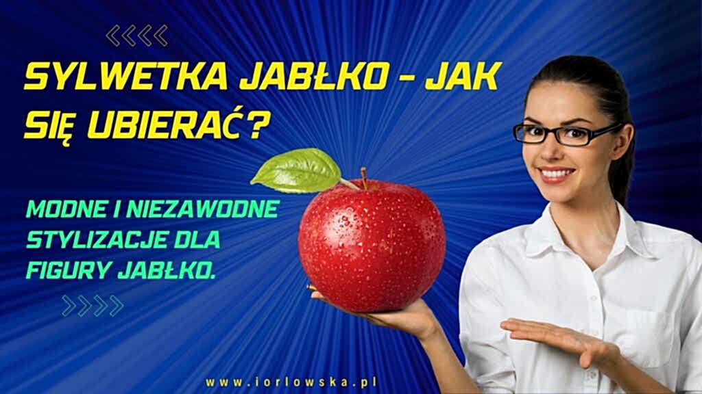 sylwetka jabłko